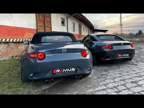 REMUS MAZDA MX-5 ND 160 PS a 184 PS #mazdamx5 #mx5nd #mx5