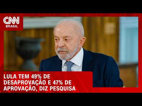 Desaprovação de Lula continua superior a aprovação; veja no Índice CNN | CNN 360°