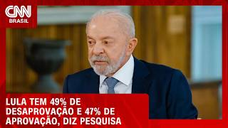 Vídeo: Desaprovação de Lula continua superior a aprovação; veja no Índice CNN | CNN 360°