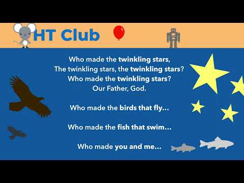 7  Who made the twinkling stars