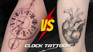 99+ Clock Tattoos You Need To See!