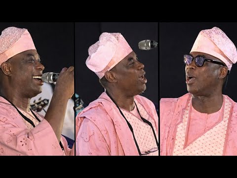 SEE HOW WASIU AYINDE AND HIS BAND MEN TOOK OVER THE STAGE WITH TIMELESS CLASSI AND BACK TO BACK HITS
