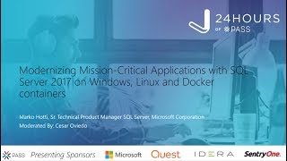 Mission Critical Apps with SQL Server 2017 | Marko Hotti | Cross-Platf
