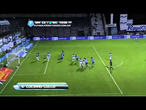 Gol de Lollo Gimnasia 2   Belgrano 1 Fecha 4 Torneo Final 2014 Fútbol Argentino