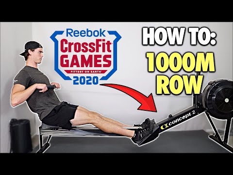 Rowing Machine: The Optimal 1000-Meter Row Strategy