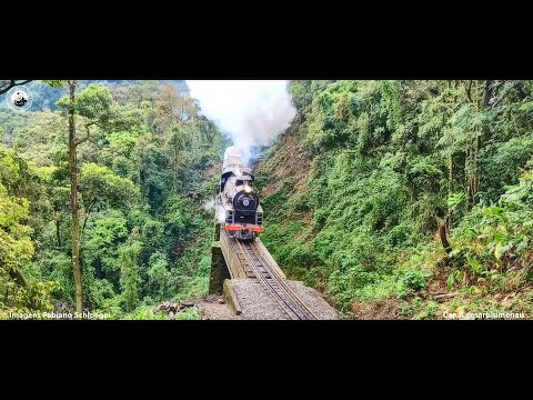 🇧🇷 A força da locomotiva Mogiana/The power of the Mogiana locomotive - São Bento do Sul/SC/(Brasil)