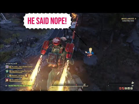 He said nope! Fallout76 pvp