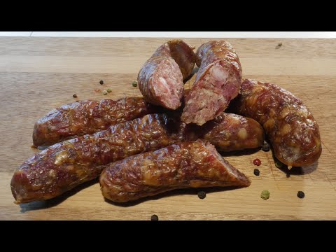 Smoked mature sausage