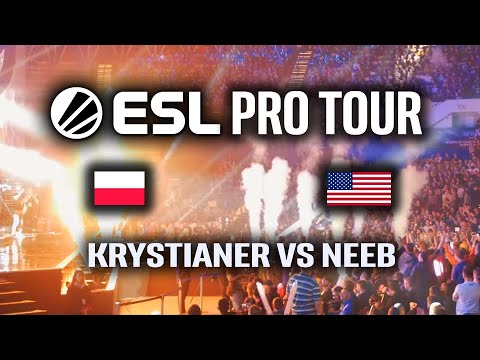 Krystianer VS Neeb - PvP - ESL Open Cup #77 EU - polski komentarz