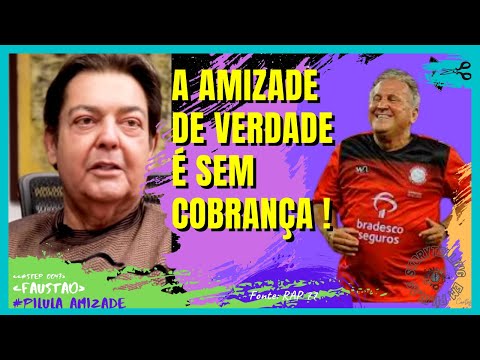 A AMIZADE do ZICO e FAUSTÃO | STEP cortes