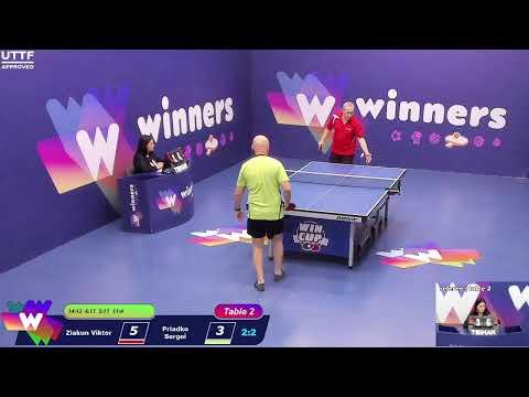 WINners CUP table 2  18.12  Ziakun Viktor - Priadko Sergei  22:00