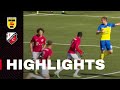 HIGHLIGHTS | Jong FC Utrecht onderuit bij Eredivisionist SC Cambuur