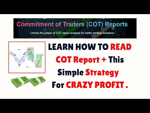 LEARN HOW TO READ COT Report + This Simple Strategy for CRAZY PROFIT