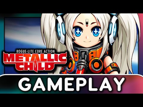 Gameplay de METALLIC CHILD x Sakuna: Of Rice and Ruin Crossover "Of Rice and Cores"