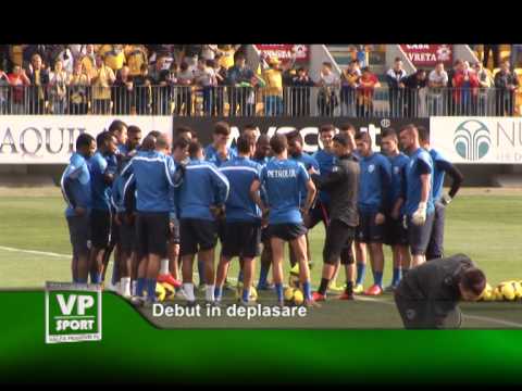 Debut în deplasare