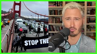 Kyle REACTS To Anti-Genoc*de Protesters Shutting DOWN Golden Gate Bridge | The Kyle Kulinski Show