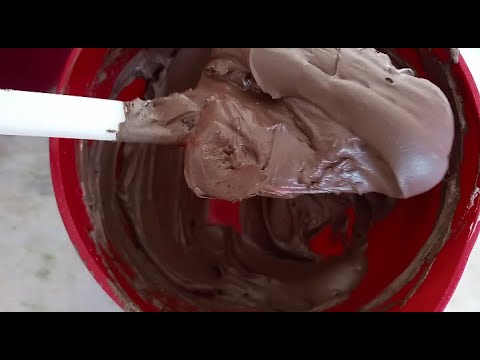 COMO TINGIR O CHANTILLY DE MARROM