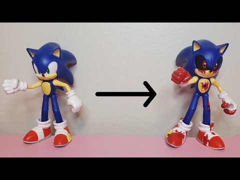 SONIC.EXE Jakks Pacific Custom Figure