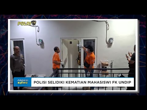 POLRESTABES SEMARANG SELIDIKI KEMATIAN MAHASISWI FK UNDIP