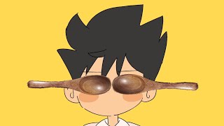 寝起きヤシの木 木のスプーンで演奏してみた
