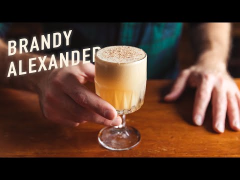 The Brandy Alexander - a simple holiday drink