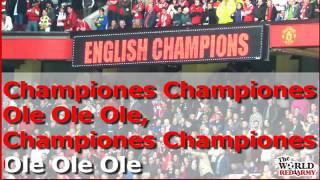 Glory Glory Man United Medley  The World Red Army