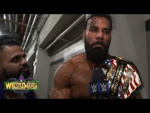 Jinder Mahal Wins Fatal Four Way To Become WWE United States Champion At WrestleMania 34