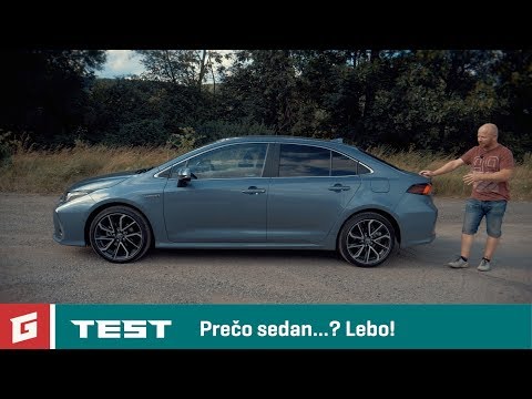TOYOTA COROLLA Hybrid sedan - TEST - GARAZ.TV obrazok