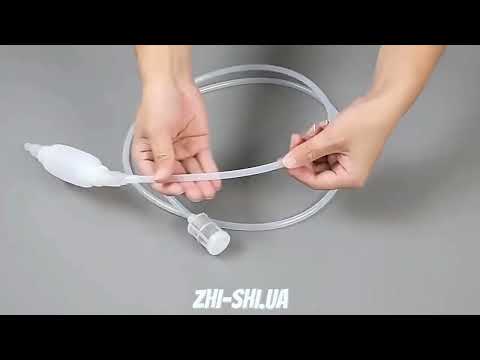 Шланг-груша для пищевых жидкостей 2 м - Трубка-сифон с фильтром для виноделия, пивоварения и соков - фото 1 - id-p2686100958