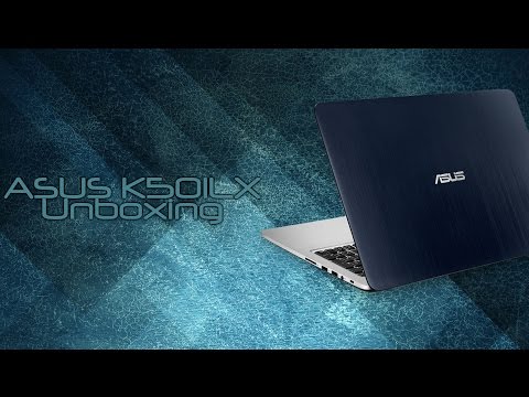 ASUS K501LX unboxing / kicsomagolás