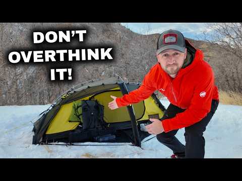LOW-COST & SIMPLE Ways To Enjoy Winter Camping  - Without Buying All New Gear!