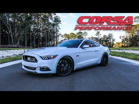 Corsa 3\" Xtreme with Corsa Longtubes Review - 2016 Mustang GT