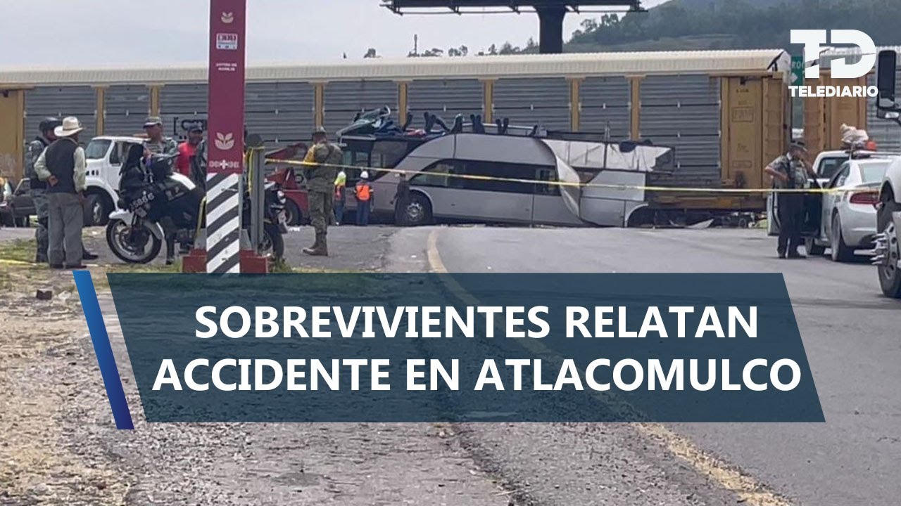"Si vio que venía el tren ¿Para qué se cruzó?": Familiares de víctimas de Atlacomulco piden justicia