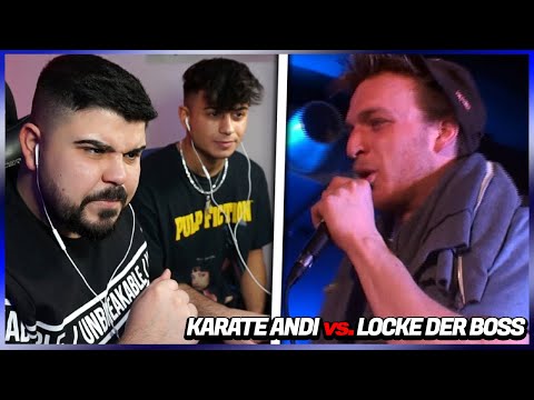 WTF... WAS IST DAS FÜR EIN BATTLE ?! 😡 KARATE ANDI vs. LOCKE DER BOSS bei RAP am MITWOCH | Reaction