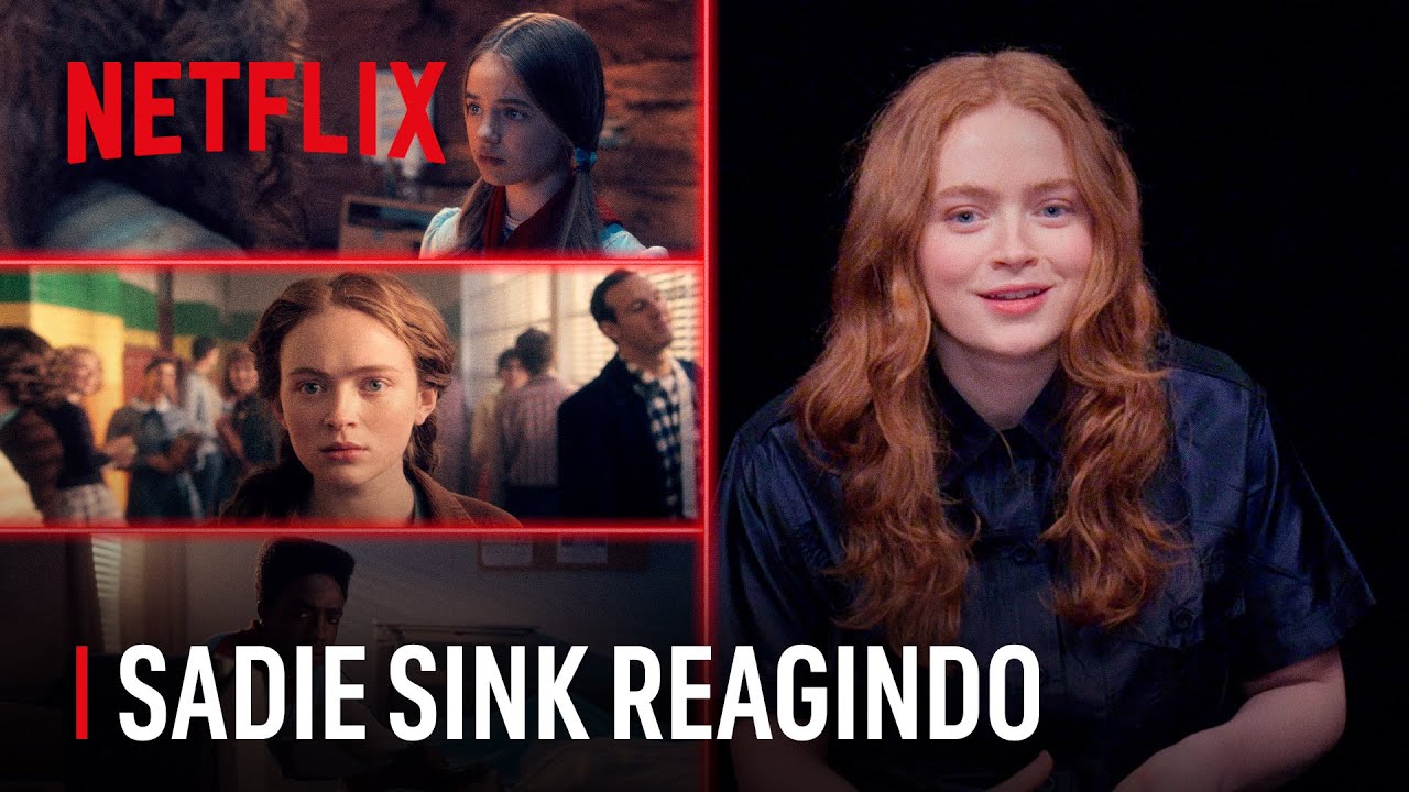 Sadie Sink reage às cenas mais marcantes de Stranger Things 5 | Netflix Brasil