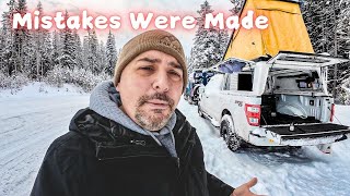 Snow Storm Almost RUINED My Adventure