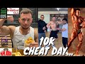 10K EPIC CHEAT DAY 1 WEEK OUT | & POSING CAMP WITH IFBB PRO CHARLES CLAIRMONTE...