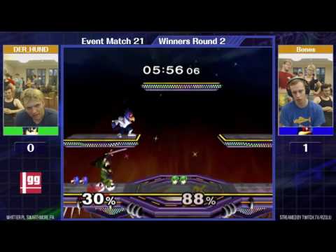 Event Match 21: Der Hund (Marth) vs Bones (Falco) - Winners Round 2