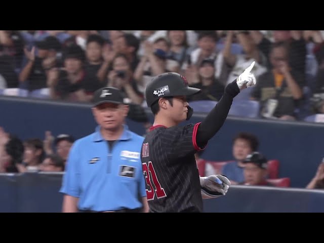 【6回裏】本日猛打賞!! バファローズ・太田椋 初球を捉えてセンターへのタイムリーヒットを放つ!! 2025年8月13日 オリックス・バファローズ 対 東北楽天ゴールデンイーグルス