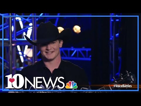 Ethan Lively wins battle round on The Voice