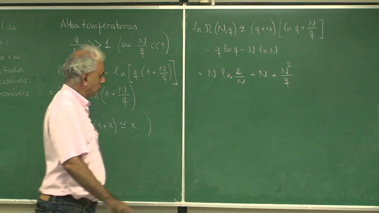 Aula 5.9 - Multiplicidade de um sólido de Einstein macroscópico