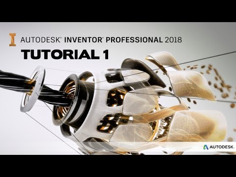 Autodesk inventor 2018 tutorial for beginners - inventor 2018 introduction and overview
