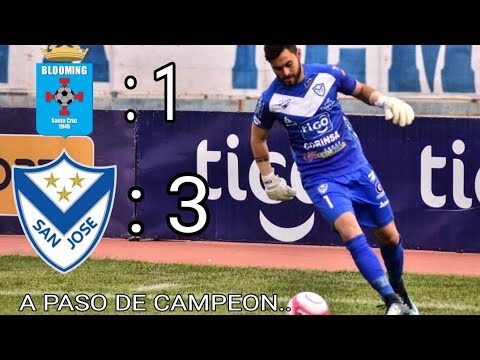 Resumen: Blooming (1) San José (3) | San Jose Campeón | Precio de entradas