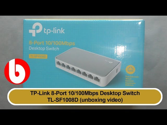 Bộ Chia Switch TP-Link TL-SF1008D (8 Port/10/100Mbps)