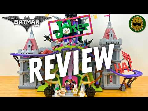 The Ultimate DC Set! Throwback Thursdays: The LEGO® Batman Movie 70922 The Joker Manor Review