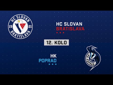 12.kolo HC Slovan Bratislava - HK Poprad HIGHLIGHTS