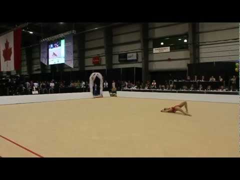Maria Kitkarska - Clubs Qualification - 2012 Canadian rhythmic gymnastics championships