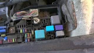 2007 Toyota Camry AC Fuses, AC Relay and Troubleshooting