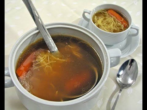 Goveđa juha s rezancima - Fini recepti