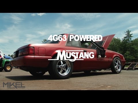 4g63 Powered Foxbody Mustang - Mikel Visual